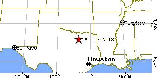 Addison Texas Zip Code Map - United States Map