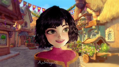 Cassandra from Tangled: The Series in CGI by AniMagix101 on DeviantArt