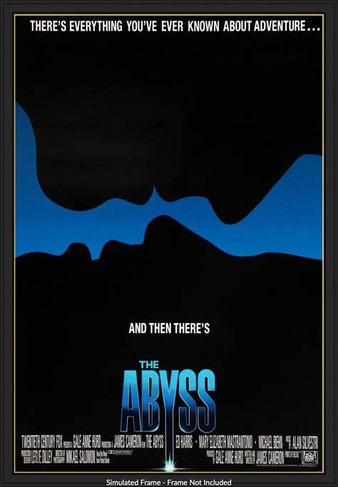 The Abyss (1989) Original One-Sheet Movie Poster - Original Film Art ...