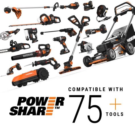 WORX Power Share Batteries | Maximum Power & Performance