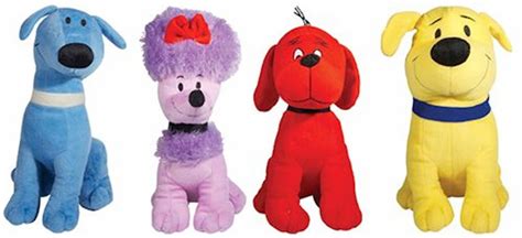 Buy Clifford the Big Red Dog - Set of 4 Plush - Includes Clifford, Cleo ...