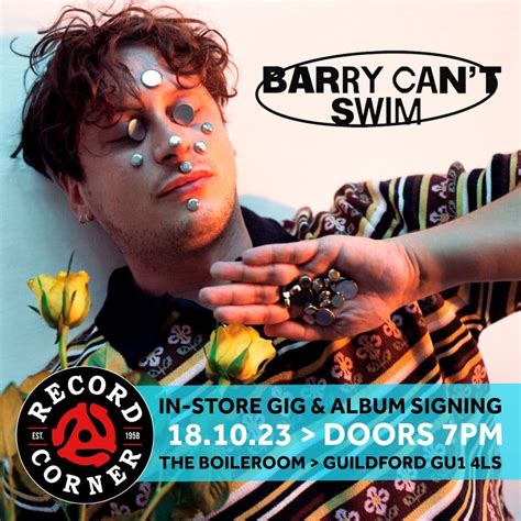 BARRY CAN'T SWIM Live In-store Gig & Debut Album Signing – Record Corner