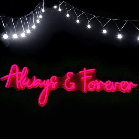 Always & Forever Sign for Sale | LED Neon Wedding Signs