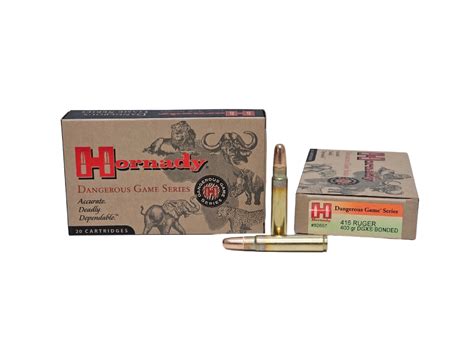 Hornady Dangerous Game .416 Ruger Ammo - 20 Ct. Box