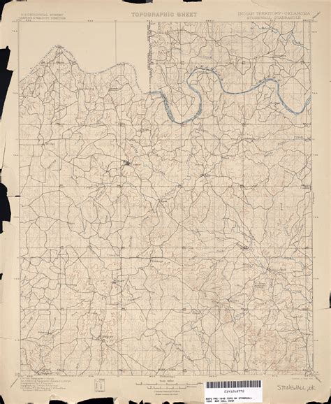 Oklahoma Historical Topographic Maps - Perry-Castañeda Map Collection ...