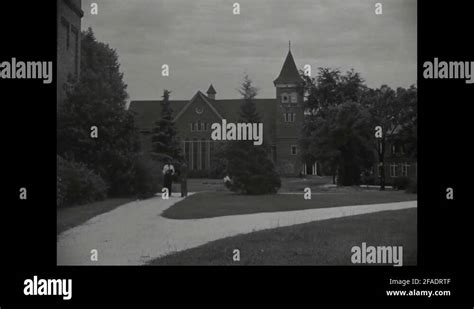 Students on the campus of Tuskegee Institute - 1940 Stock Video Footage - Alamy