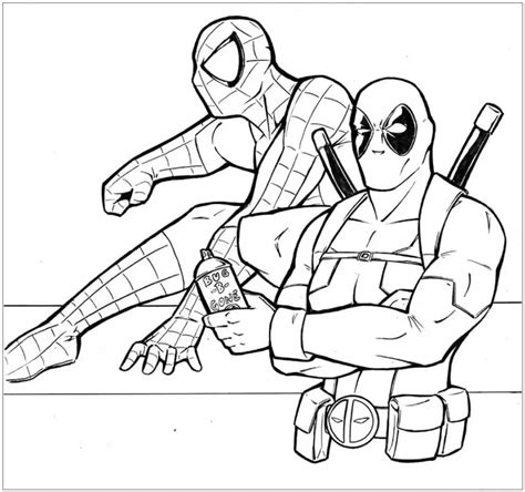 Spiderman dan Deadpool