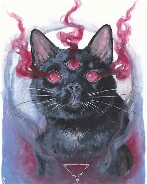 Creepy Cats by Dusty - Album on Imgur | Arte bizarro, Dibujos ...