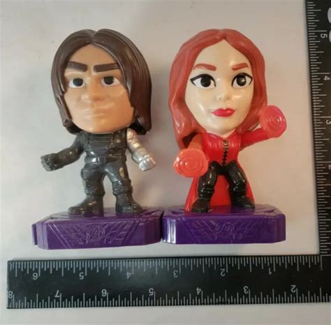 2020 MCDONALDS MARVEL Avengers Endgame Happy Meal Scarlet Witch Winter Soldier $8.86 - PicClick