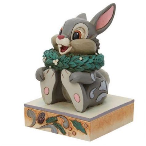 Disney Traditions Thumper Christmas Personality Pose Figurine ...