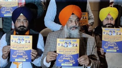 Akali Dal releases 25-point manifesto for Mohali MC polls - Hindustan Times