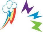 Rainbow Dash Cutie Mark PNG Image PNG, SVG Clip art for Web - Download Clip Art, PNG Icon Arts