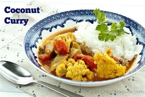 Coconut Curry • Just One Cookbook