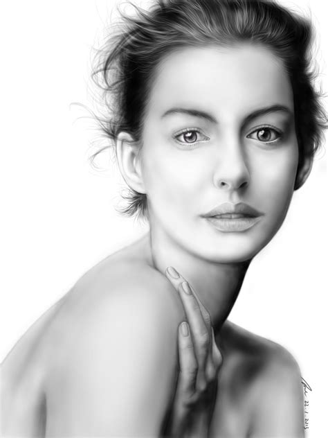 Anne Hathaway by AndyWYC on DeviantArt