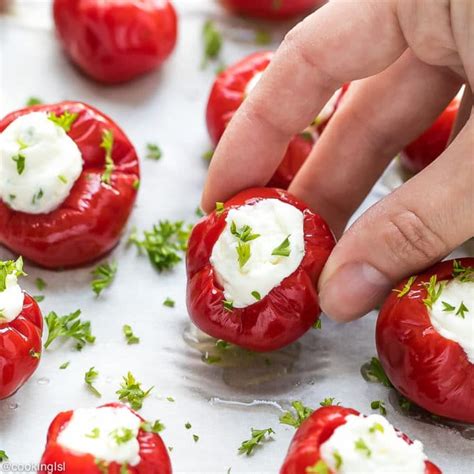 Stuffed Cherry Peppers Recipe - Cooking LSL