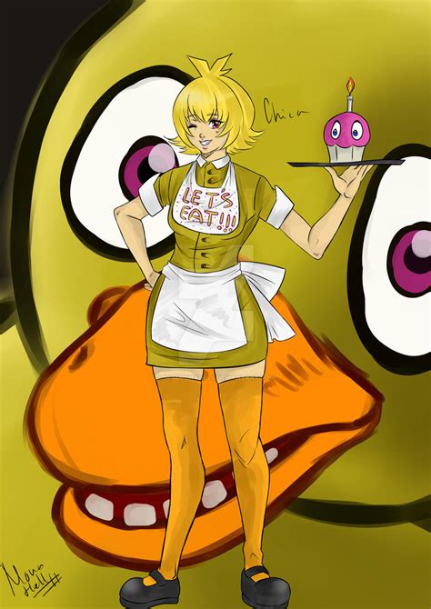 FNaF Human: Chica Fanart by MissMonahell on DeviantArt