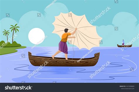 Indian fisherman fishing Stock Illustrations, Images & Vectors ...