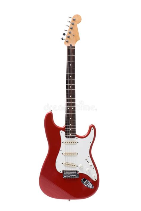 Red rock guitar stock image. Image of music, heavy, guitar - 7758289