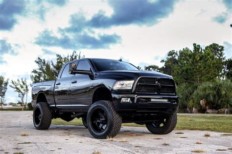 Lifted Dodge Ram With Custom Touches and Colormatched Fuel Wheels | Lifted dodge, Fuel wheels ...