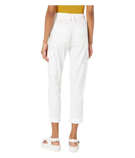 Vince Belted Linen Pants (optic White) Women's Casual Pants in White - Lyst