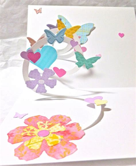 Handmade Pop Up Birthday Card for Mom Mother Birthday card