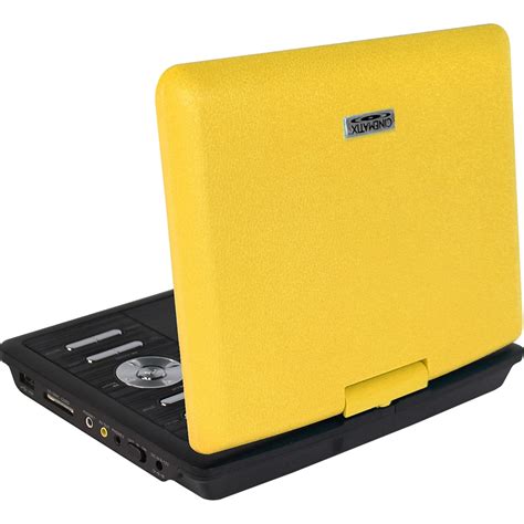 Best Buy: Cinematix 9" Portable DVD Player Yellow 70171