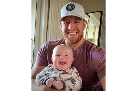 J.J. Watt and Baby Son Koa Have Biggest Smiles in New Photo