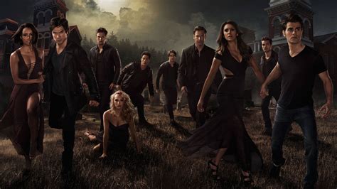 Download The Vampire Diaries Season 5 Cast Wallpaper | Wallpapers.com