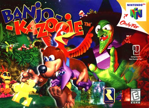 File:Banjo-Kazooie NA box cover.png - Jiggywikki, a Banjo-Kazooie wiki