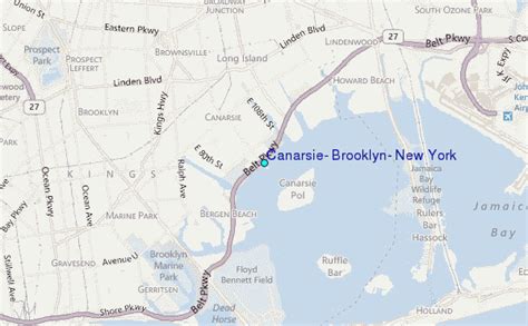 Canarsie, Brooklyn, New York Tide Station Location Guide