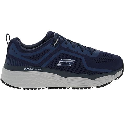 Skechers Work Max Cushioning Sr - Banham Non-Safety Toe Work Shoes ...