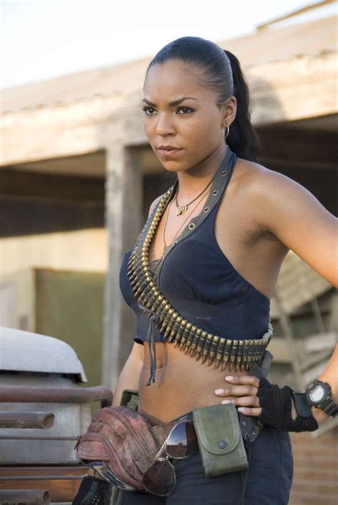 Ashanti - (on set of "Resident Evil: Extinction") | Resident evil ...