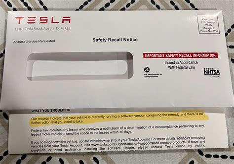 tesla-recall-nhtsa-letter - TESLARATI