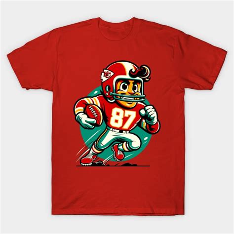 Travis Kelce Cartoon - Travis Kelce - T-Shirt | TeePublic