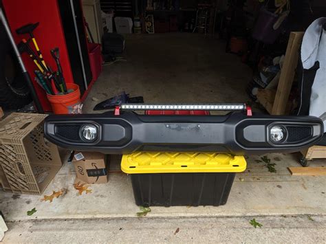 New Jersey - Gladiator Front Bumper LED Fog / 30" LED Bar | Jeep ...