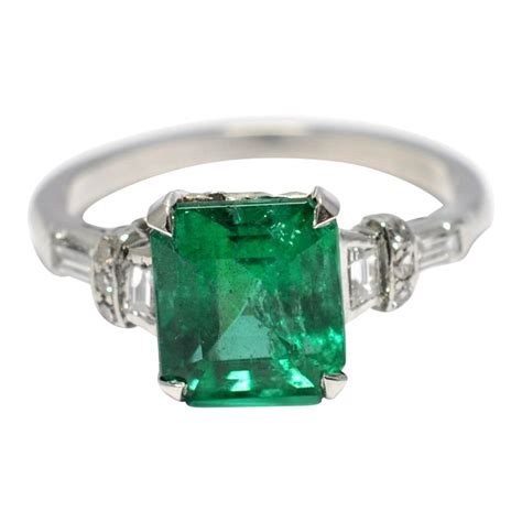 Art Deco Emerald Rings For Sale - Get More Anythink's