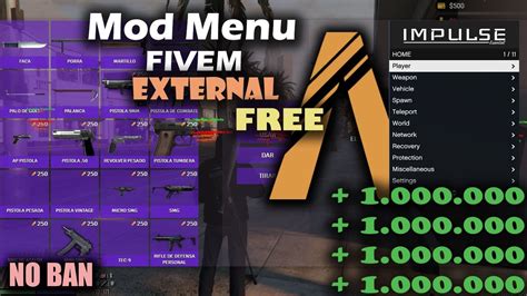 FIVEM MOD MENU 2021 | UNDETECTED | EXTERNAL | ((GRATUITO)) - YouTube