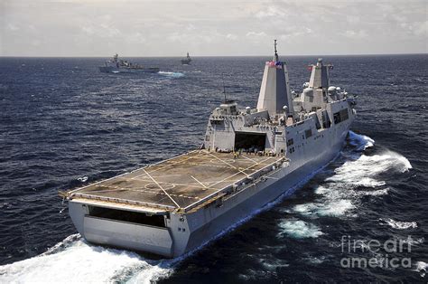 Rear View Of Uss Green Bay Photograph by Stocktrek Images - Fine Art America