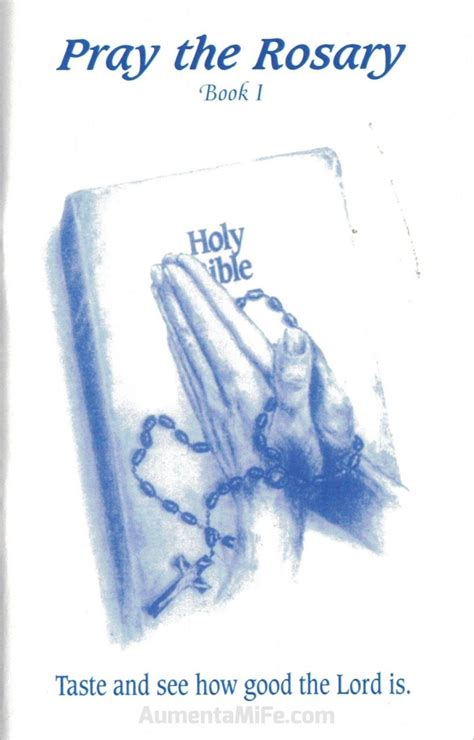 Pray the Rosary - Scriptural Rosary Prayer Guide Booklet-PR-