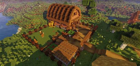 Minecraft Aesthetic Animal Barn Ideas and Design