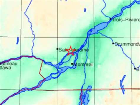 Earthquake hits Montreal area