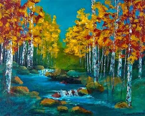 Candace French Abstract Art: Contemporary Landscape Painting, Aspen ...