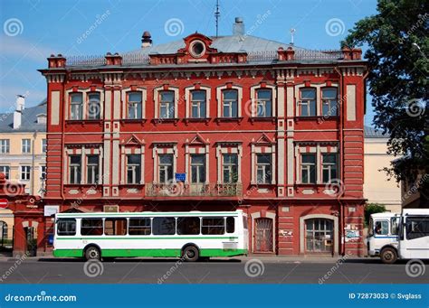 The Building of a Former Bank of Tsarist Russia Editorial Stock Photo - Image of vologda ...