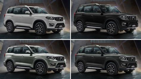 Upcoming Mahindra Scorpio-N Digitally Visualized in Various Colors ...