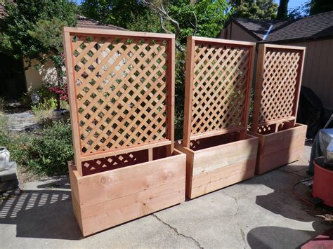 Trellis Planter Boxes for Your Urban Garden