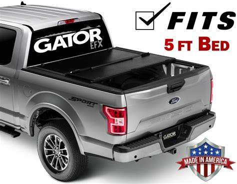 Gator EFX Hard Tri-Fold (fits) 2019 and Up Ford Ranger 5 FT Bed Only ...