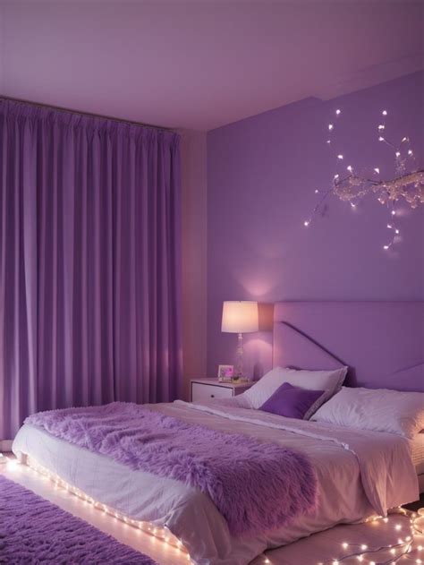 Turn your bedroom into a kawaii purple paradise! in 2024 | Purple bedrooms, Purple bedroom decor ...