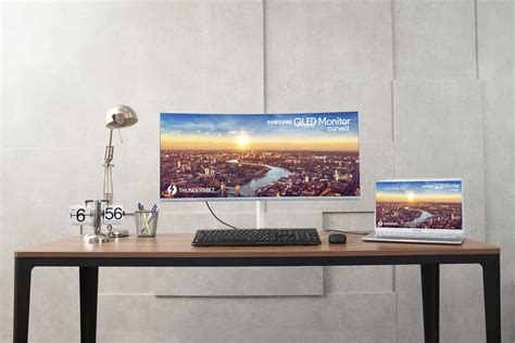 Samsung Thunderbolt 3 QLED Curved Monitor » Gadget Flow