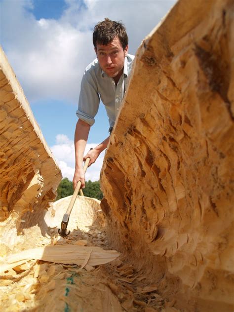 Making a One-Log Dug-Out Canoe | www.parnu-hotels.com/discov… | Flickr