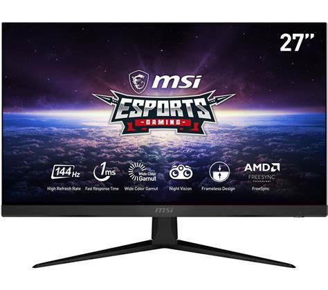 MSI Optix G271 Full HD 27" IPS LCD Gaming Monitor Reviews - Reviewed September 2024